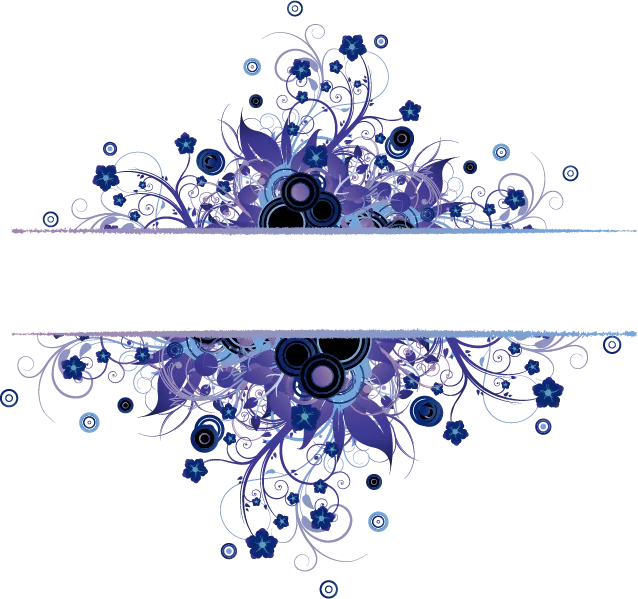 Texture, Texture Free blue border buckle material, purple floral border template, watercolor Painting, border, purple png